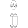 Isolerende dæksel til SM2.11, SM2.21, SL4.25, SL37.xx SP15