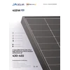 JA Solar JAM54D40 Bifacial 450W Juodas rėmelis