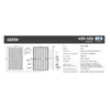 JA Solar JAM54D41 435LB (FB) (BiFacial) Fuld sort 435W