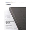 JA SOLAR JAM54D41 BIFACIAL 440W GB MC4 (N tipo) Pilnas juodas KONTEINERIS