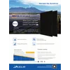 JA SOLAR JAM54S30-HC 405/MR MONO 405 W Bak met zwart frame
