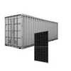 JA SOLAR JAM54S30-HC 405/MR MONO 405 W Juodo rėmo konteineris