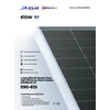 JA Solar JAM66D45 600/LB ασημί πλαίσιο (δοχείο)