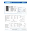 JA SOLAR JAM66D46-700/LB 700W Dobbeltglas Bifacial-moduler (N-type)