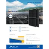 JA Solar JAM72D30 550/MB 550W PERC félcellás bifacial ezüst keret QC4