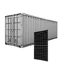 JA SOLAR JAM72D30-565/LB Ημικύτταρο Διπρόσωπο Διπλό Γυαλί - CONTAINER