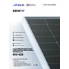 JA Solar JAM72D42 625/LB ezüst keret (tartály)