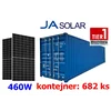 JA Solar JAM72S20, CONTENEUR, 460 W