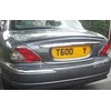 JAGUAR X-TYPE - CHROME STRIP Verchroomd op het deksel