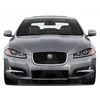 Jaguar XF Type - Calandre à bandes chromées, réglage du pare-chocs factice chromé