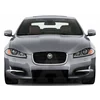 Jaguar XF Type - Calandre à bandes chromées, réglage du pare-chocs factice chromé