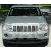 Jeep Grand Cherokee — Chrome Strips Grill Chrome Dummy Bufer Tuning