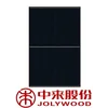 JOLYWOOD JW-HD-108N-440W BIFACIAL Full svart (N-typ) behållare