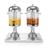 Juice dispenser 2x8L cooled Hendi 425411