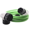 Kabel do ładowania samochodu elektrycznego, TYP 2, 32A, trójfazowy, 22KW, zielony, POLYFAZER Z SERII