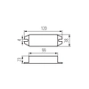 Kanlux CTRL LED strip controller 12/24V 10A MONO 22141