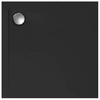 Kerra Cezar vierkante douchebak 80 x 80 cm zwart, steenstructuur