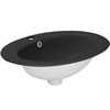 Kerra KR-132 BLM recessed washbasin, black