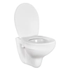 Kerra Ross suspended toilet bowl with toilet seat