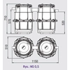 Kessel EasyClean Modular Standard NS separador de gordura 0,50 93050-BAK