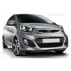 Kia Morning - Chromowane Listwy Grill Chrom Atrapy Zderzaka Tuning