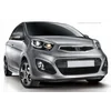 Kia Morning - Chromowane Listwy Grill Chrom Atrapy Zderzaka Tuning