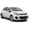 Kia Rio 5-Door - Bandes chromées Calandre Chrome Factice Pare-chocs Tuning