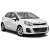 Kia Rio 5-Door - Bandes chromées Calandre Chrome Factice Pare-chocs Tuning