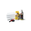 KIT FOR CLEANING GLASS SURFACES FROM SILICONE