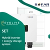 Kit inversor híbrido 20 kW Sofar Solar com armazenamento de energia 5 kWh BTS