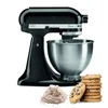 Kitchenaid robotu mikseris 5k45sseob melns 4,28l — elegants un efektīvs virtuves kombains