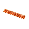 Klemmenblock mit Gewinde aus thermoplastischem Kunststoff LTF12-6.0 orange, STANDARD