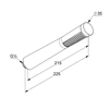 Kludi A-QA duschhandtag krom 3910005-00