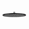 Kludi A-QA round shower head, matt black 300 mm 643308700