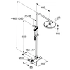 Kludi A-QA Thermostat-Brauseset, Chrom, 661950500