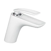 Kludi Balance standing washbasin tap white/chrome 520269175