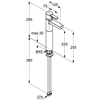 Kludi Zenta robinet de lavabo chromé 382560575