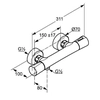 Kludi Zenta shower faucet with thermostat