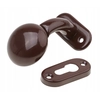 KNOB HANDLE FOR THE PEDESTRIAN FRT+SHELF INSERT BROWN LAK PR