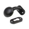 KNOB PEDESTRIAN HANDLE FRT+SHELF INSERT BLACK LAK PR