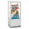 Koelvitrine RT-78L Wit 42,8x38,6x96 cm - Perfect voor presentaties