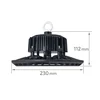 KOLORENO Apparecchi industriali a LED High Bay UFO 100 W, 10 000 lm, IP65 - dimmerabile