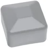 Končna kapica profila PV 40x40 srebrna