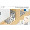 KP 2 CORNIÈRE AVEC GAUFRAGE RENFORCÉ 105X105X90X2,5 (MM)