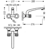 Kuchyňská baterie Tres Cocina chrom 123217