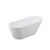 La baignoire autoportante Besco Melody 170 comprend un couvercle de siphon avec un trop-plein blanc - EN PLUS 5% DE RÉDUCTION POUR LE CODE BESCO5