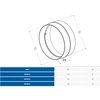 Łącznik kanału okrągłego (fi 100)