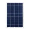 Ľahko nasaditeľný monokryštalický solárny panel 50W 70x54x3 cm
