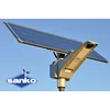 Lampă stradală solară LED SANKO SN-60 (LED 60W 10800lm panou cu două fețe 120W LiFePO4 42Ah)