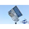 Lampă stradală solară SANKO LED SL-40-80 HYBRID 230V (panou LED 40W 80W 8000lm LiFePO4 27Ah)
